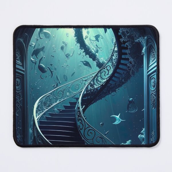 Item preview, Spiral maelstrom staircase underwater designed and sold by RK - Shop.