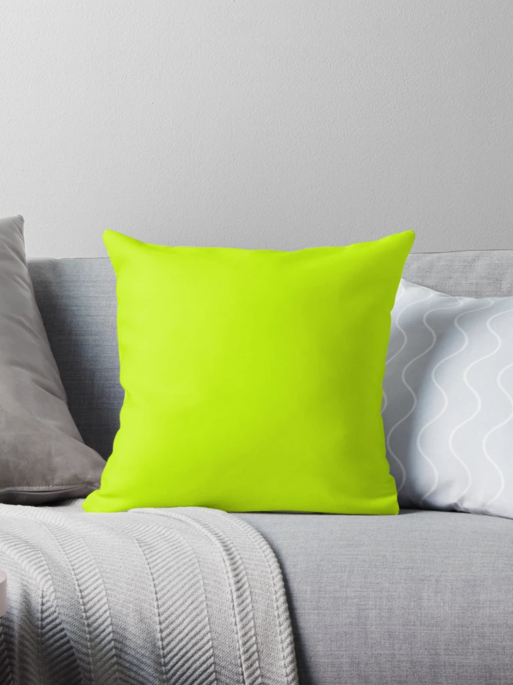 Lime green decorative discount pillows