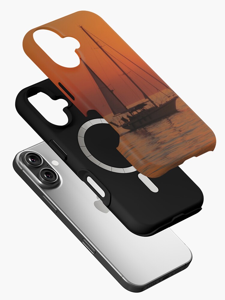 Thumbnail 2 of 4, iPhone Case, Sunset cruise designed and sold by iConnection.