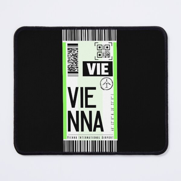 Item preview, VIENNA (VIE) classic luggage tag stickers designed and sold by LeddsoDello.