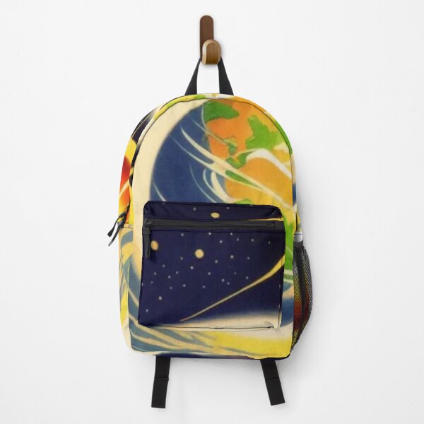 Item preview, Planet Earth Revolving Around the Sun - Vintage Poster designed and sold by HanaiPrint.