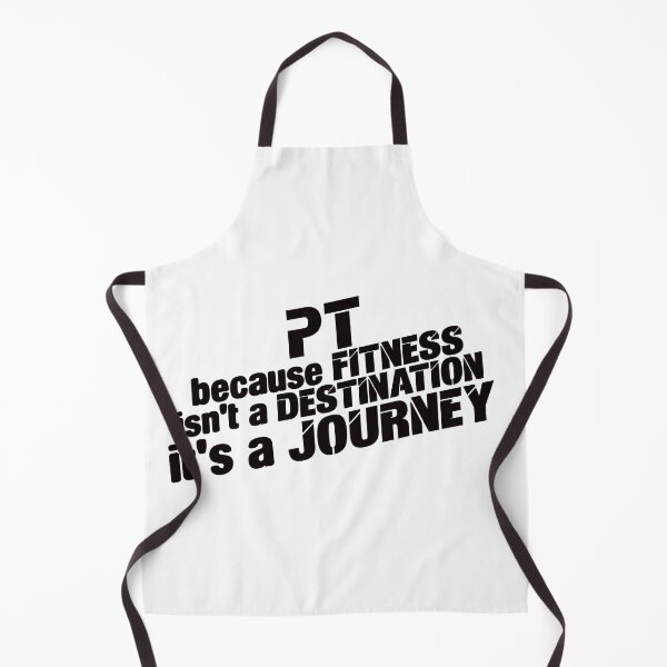 Item preview, PT, because fitness is not a destination, it's a journey designed and sold by TeesYouWant.