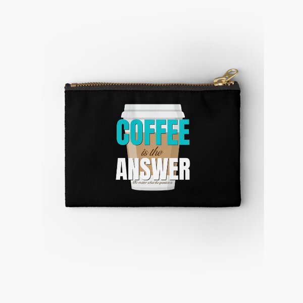 Artikelvorschau, Kaffee ist die Antwort, egal, wie die Frage lautet entworfen und verkauft von vidyaroul.