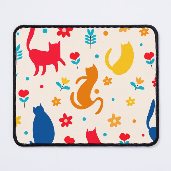 Item preview, black cat pattern designed and sold by Timegraf.