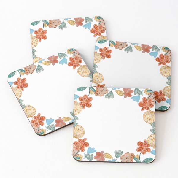 Artikelvorschau, Frame flower colors party a watercolor sketch entworfen und verkauft von Yana Mustafina | Boho Soulful Designs.