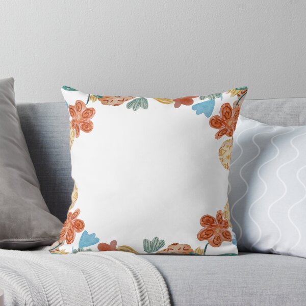 Item preview, Frame flower colors party a watercolor sketch designed and sold by Yana Mustafina | Boho Soulful Designs.