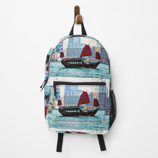 Item preview, Junk Boat In Kowloon, Hong  Kong Harbour designed and sold by Paul Thompson Photography.