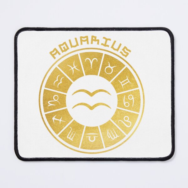 Item preview, Zodiac birthday aquarius designed and sold by BigBasement.
