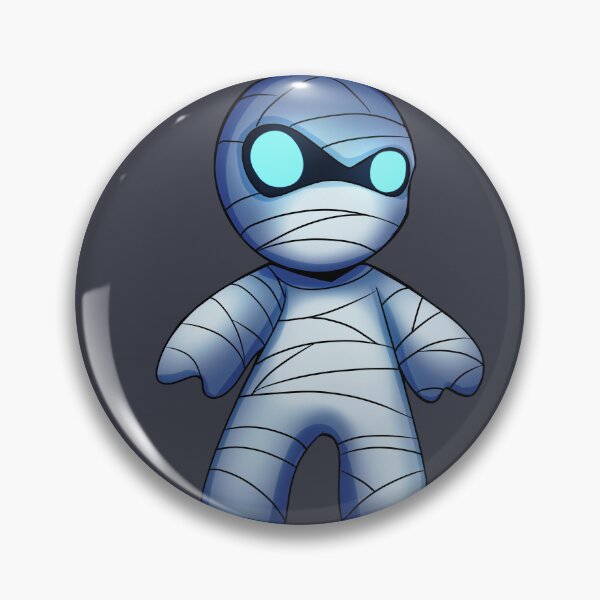 Item preview, Blue Glowing Mummy designed and sold by Stickiezblue.