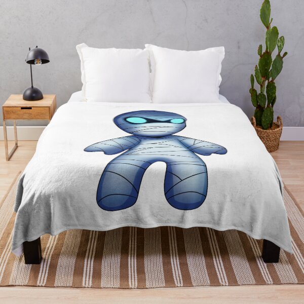 Item preview, Blue Glowing Mummy designed and sold by Stickiezblue.