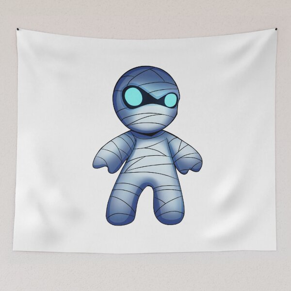 Item preview, Blue Glowing Mummy designed and sold by Stickiezblue.
