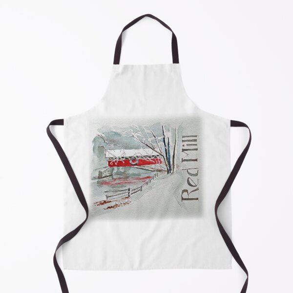 Item preview, Winter Covered Bridge - Wisconsin designed and sold by WisSketchbook.