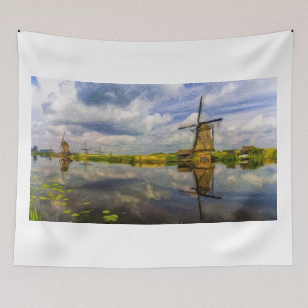 Item preview, Kinderdijk Canal designed and sold by DiFigianoPhoto.