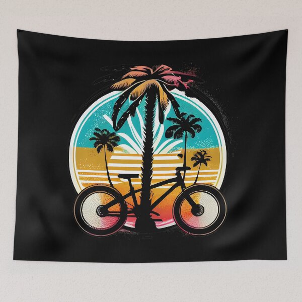 Item preview, BMX designs with a bold and colorful flair, perfect for riders looking to express themselves. Inspired by tattoos, pop-art, and vintage and retro simple shapes (2) designed and sold by TourDePassion.
