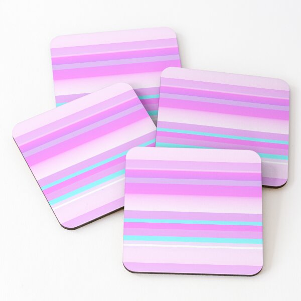 Item preview, Pastel magenta stripes | lavender pink combination  designed and sold by lausn.