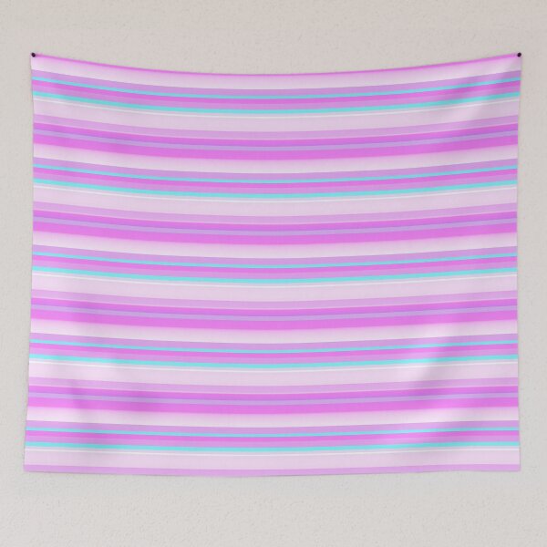 Item preview, Pastel magenta stripes | lavender pink combination  designed and sold by lausn.