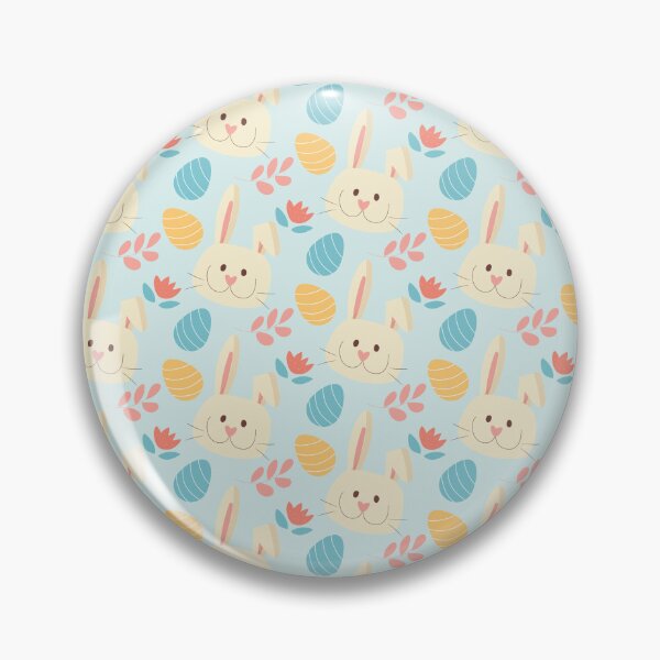 Item preview, cute easter bunnies and eggs retro style designed and sold by Dream Designs.