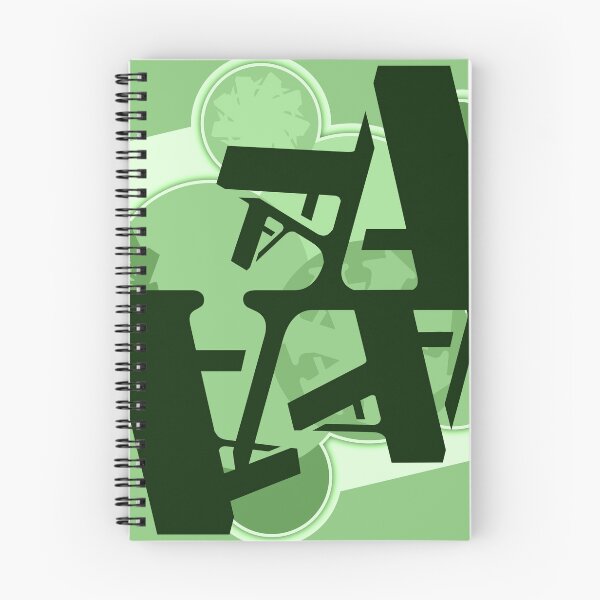 Item preview, Stencil - A (Lime) designed and sold by Bellingroy.