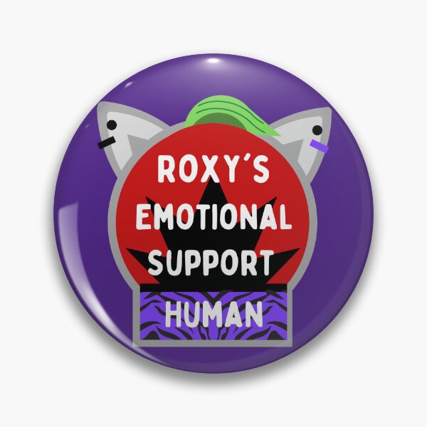 Item preview, Roxy FNAF Roxy's Emotional Support Human ID designed and sold by ray-designs-.