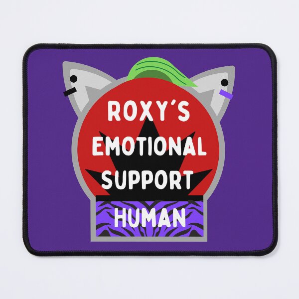 Item preview, Roxy FNAF Roxy's Emotional Support Human ID designed and sold by ray-designs-.
