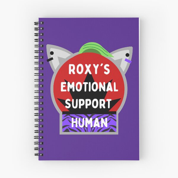 Item preview, Roxy FNAF Roxy's Emotional Support Human ID designed and sold by ray-designs-.