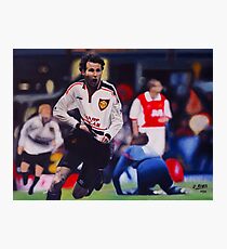 Giggs goal v Arsenal Oil on Canvas Photographic Print