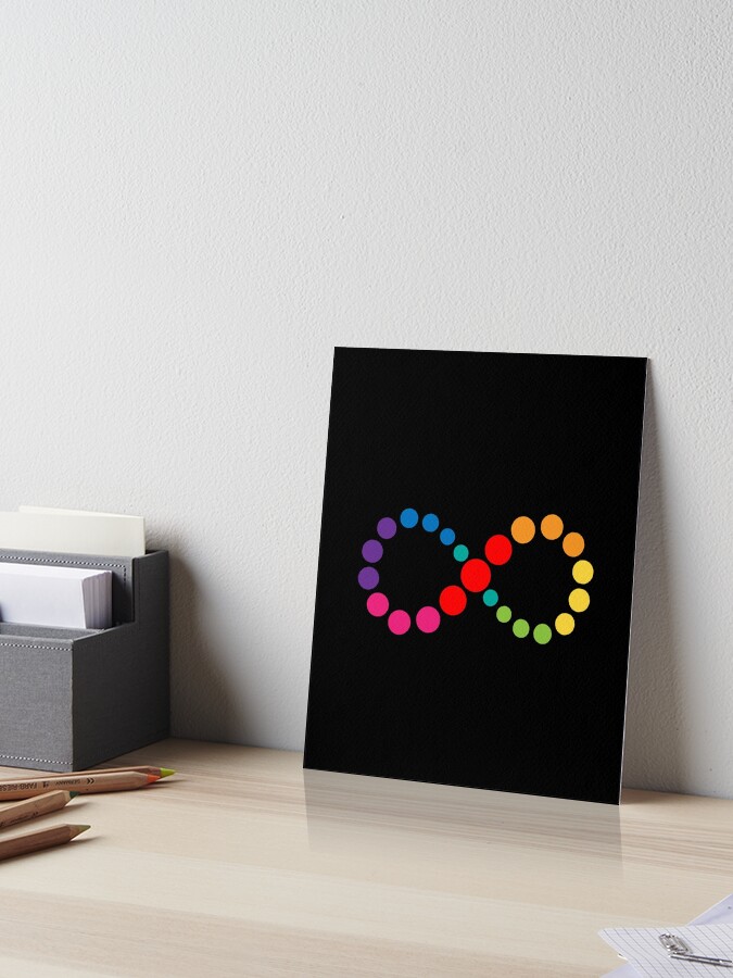 autism-infinity-symbol-art-board-print-for-sale-by-sunburstdesigns-redbubble for Autism Infinity Symbol Printable Free Autism Infinity Symbol
