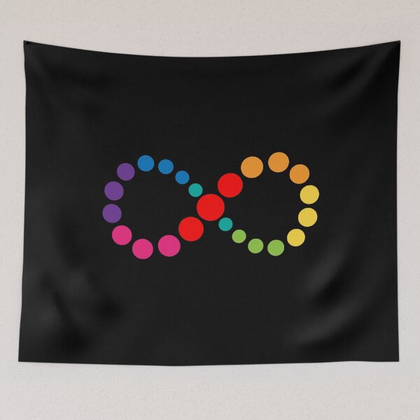 Item preview, Autism Infinity Symbol designed and sold by sunburstdesigns.