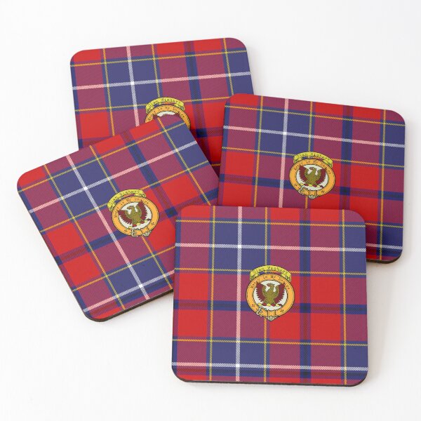 Item preview, Wishart Scottish Tartan and Crest designed and sold by BagTown Clans.