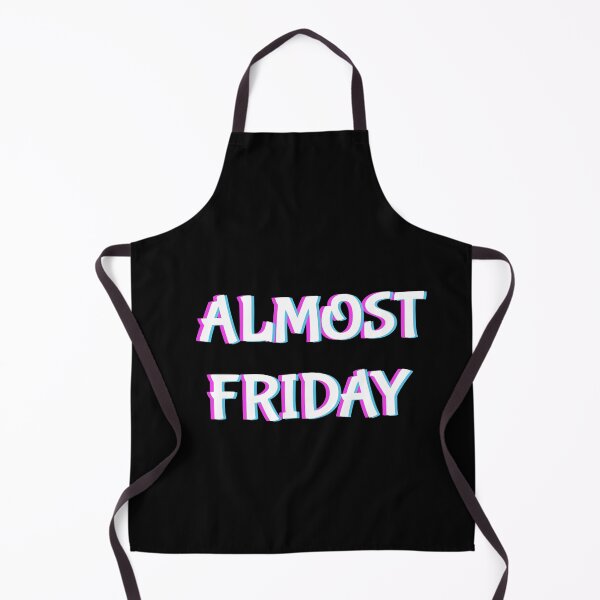 Item preview, Almost FRIDAY AWESOME WEEKEND Trippy black designed and sold by MeditationMind.