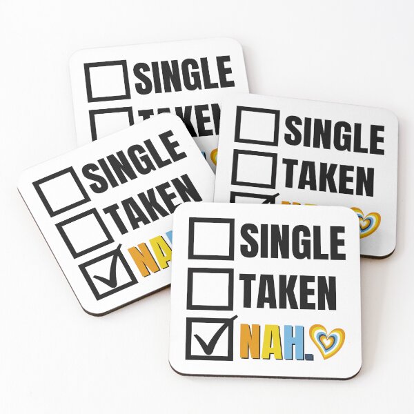 Item preview, Aroace Pride Relationship Status - Nah designed and sold by humnoo.