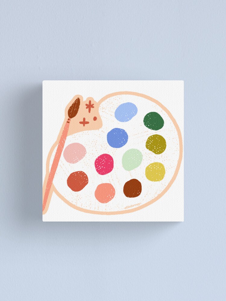 Small paint best sale palette