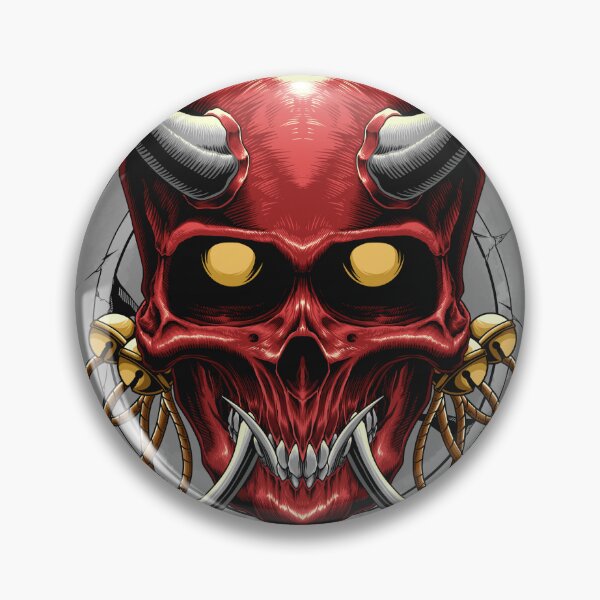 Item preview, Oni Red Skull designed and sold by Faishal Amri.