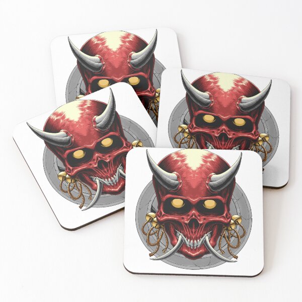 Item preview, Oni Red Skull designed and sold by Faishal Amri.
