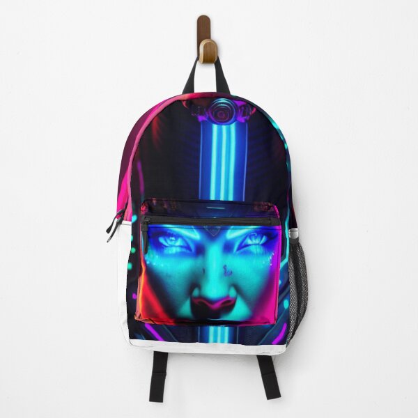 Item preview, Neon Cyberpunk Hacker Girl designed and sold by Basunat.
