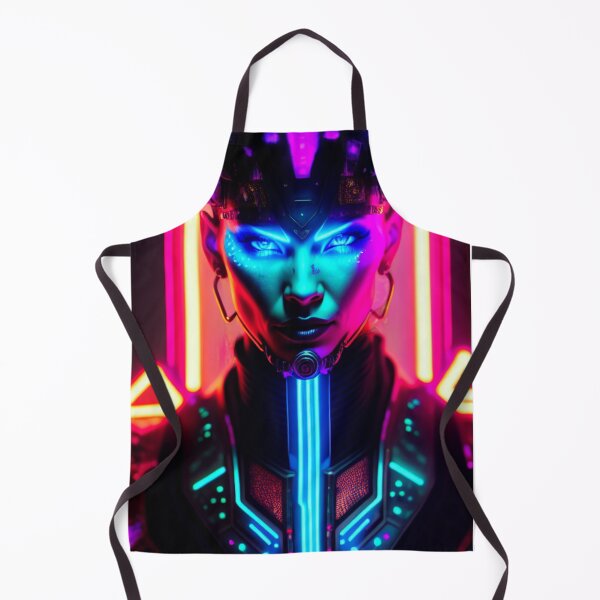 Item preview, Neon Cyberpunk Hacker Girl designed and sold by Basunat.