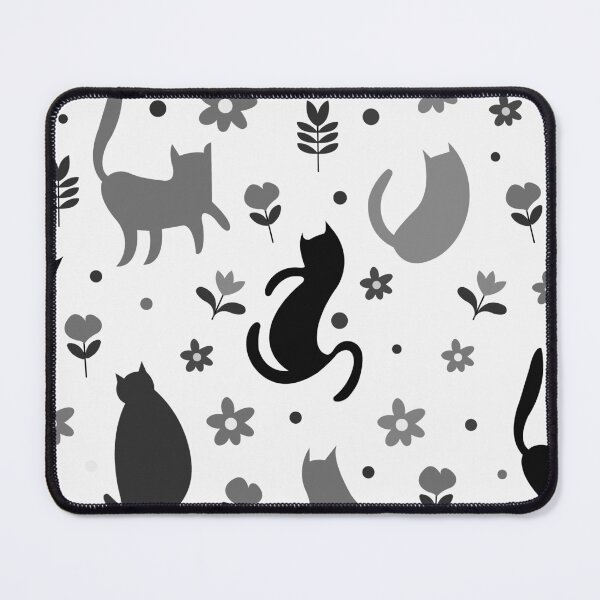 Item preview, black cat pattern designed and sold by Timegraf.