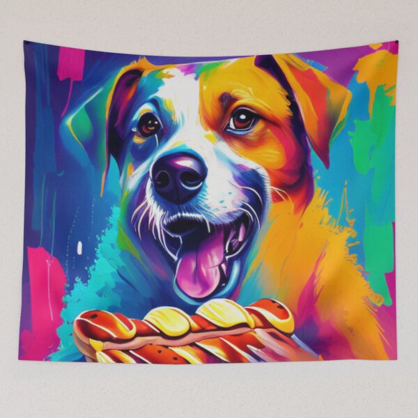 Item preview, Hot Diggity Dog - Bun-Loving Buddy - The Doggie Delight designed and sold by WBP Mart.