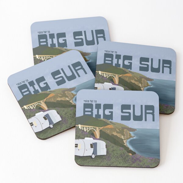 Item preview, Take her to Big Sur designed and sold by Moss City Made.