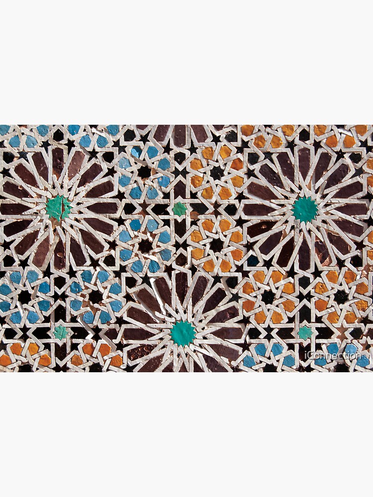 Thumbnail 3 of 3, Sticker, Moroccan Tiles designed and sold by iConnection.