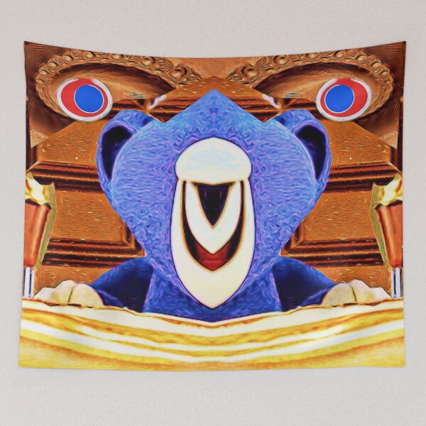 Item preview, *A MONKEY PLAYING A COMEDY CALLED PAIN AU CHOCOLAT IN THE GREAT THEATER OF LIFE*. designed and sold by Ralek.