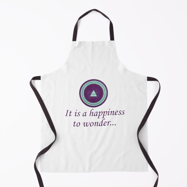 Item preview, It is Happiness To Wonder - Wonder Quotes designed and sold by CrankyOldDude.