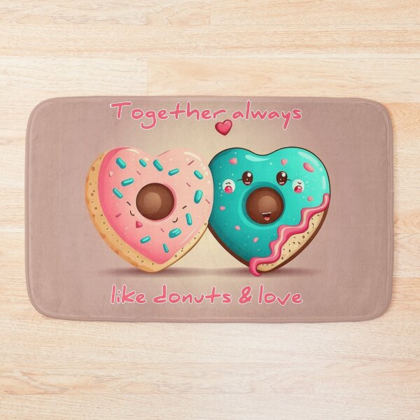 Item preview, Valentine's day : A Love Story Told Through Donuts designed and sold by DeluluDealer.