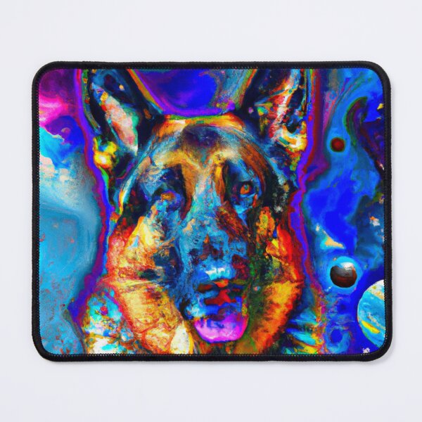 Item preview, Galactic German Shepherd. Cosmic German Shepherd designed and sold by Doggymadness.