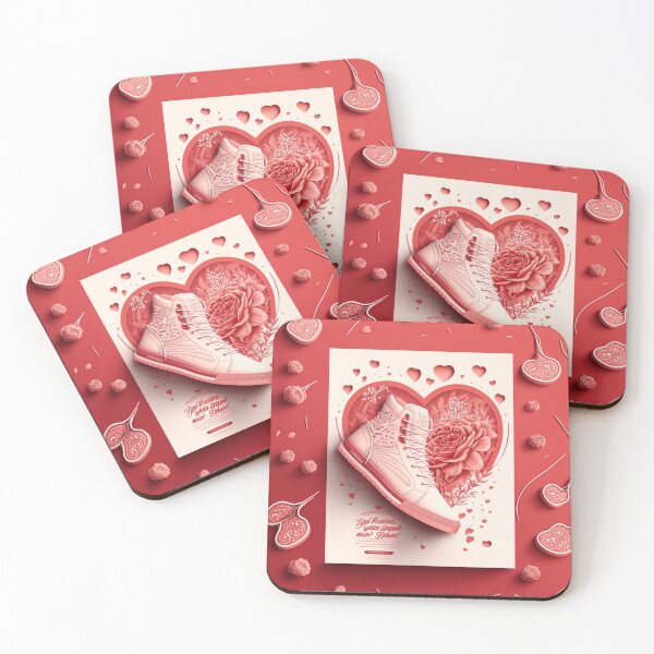 Item preview, Valentine's Day at your feet: our collection of slippers and hearts designed and sold by BeerBot.