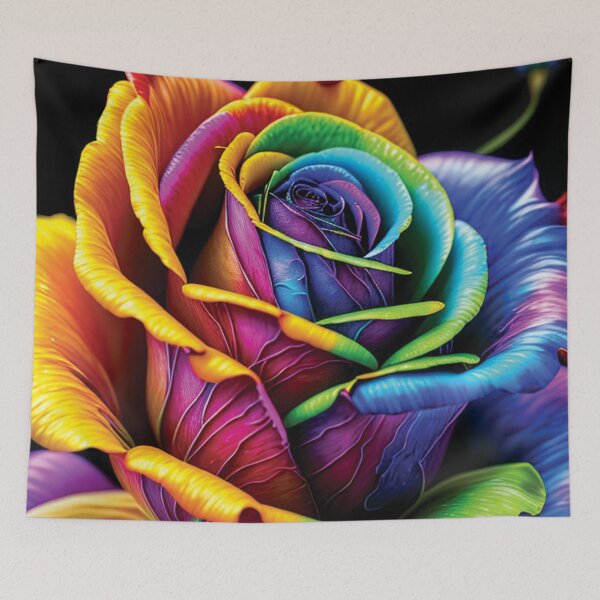 Item preview, rainbow rose designed and sold by SBlagojevic.