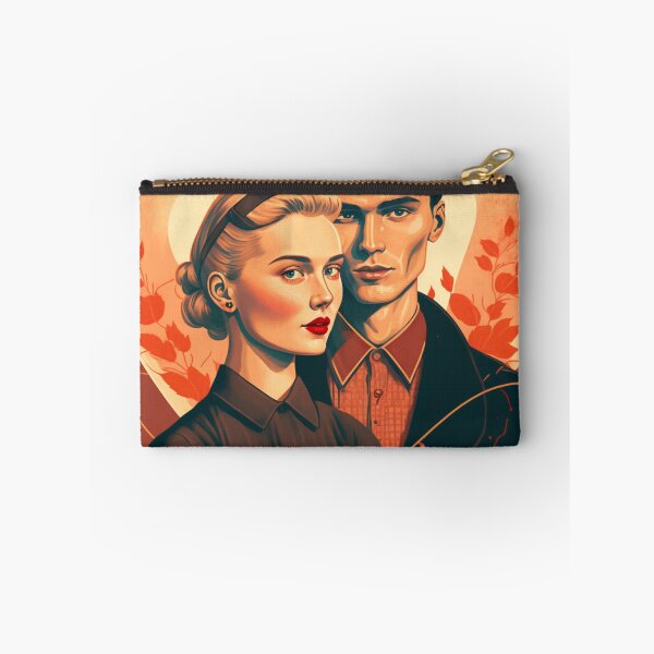 Item preview, Illustration of handsome young couple in heart designed and sold by KristinaNEL.