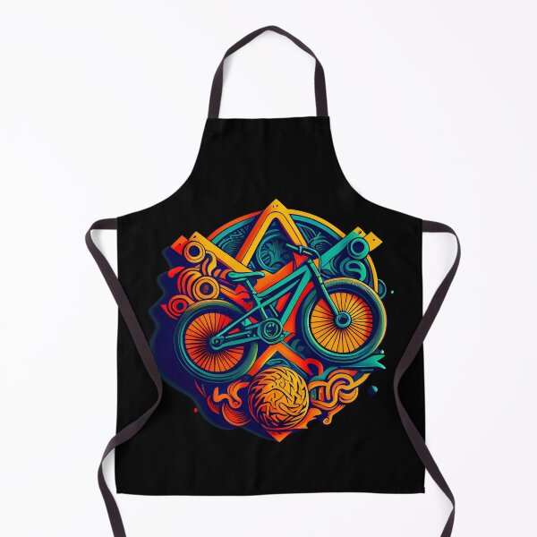 Item preview, BMX designs with a bold and colorful flair, perfect for riders looking to express themselves. Inspired by tattoos, pop-art, and vintage and retro simple shapes (4) designed and sold by TourDePassion.