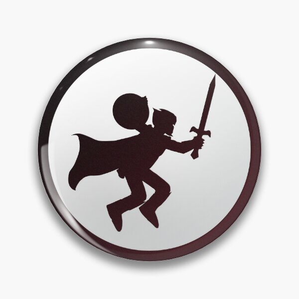 Item preview, Knight with Sword and Shield, Jumping designed and sold by markeralchemy.