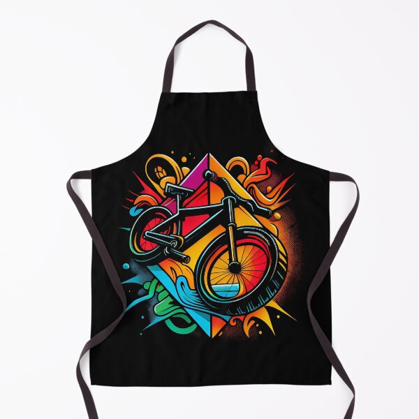 Item preview, BMX designs with a bold and colorful flair, perfect for riders looking to express themselves. Inspired by tattoos, pop-art, and vintage and retro simple shapes (6) designed and sold by TourDePassion.
